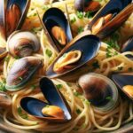 Spaghetti con vongole e cozze