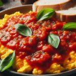 uova strapazzate al pomodoro