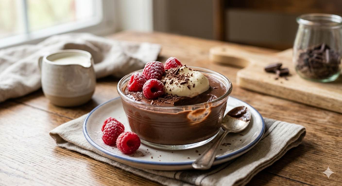 budino al cioccolato
