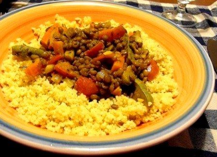 Cous Cous lenticchie e verdure 1