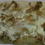 pizza rustica panna e pancetta
