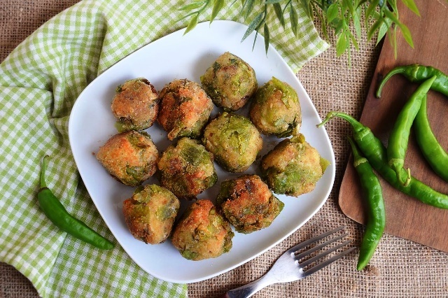 Polpette di peperoncini verdi