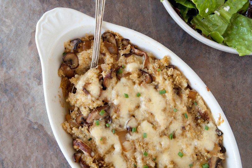 Quinoa ai funghi