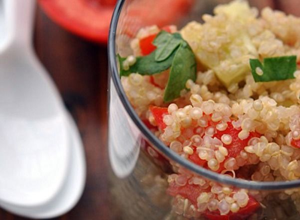 Ricette light quinoa alle erbe e pomodoro