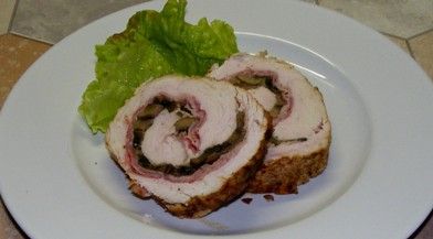 Rotolo di tacchino farcito