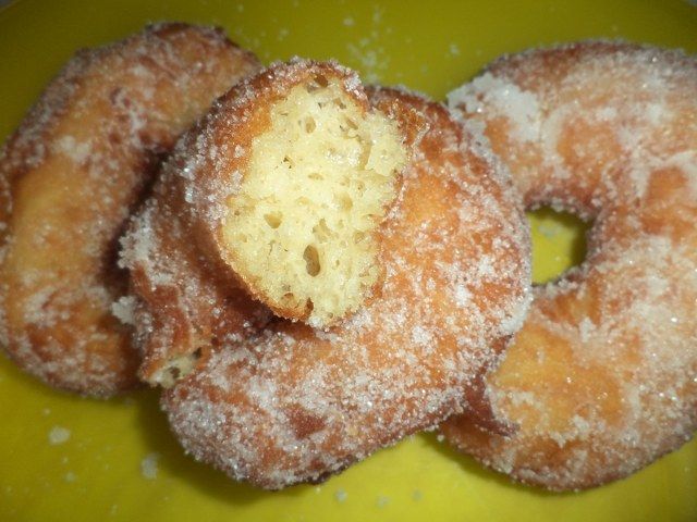 Zeppole con patate