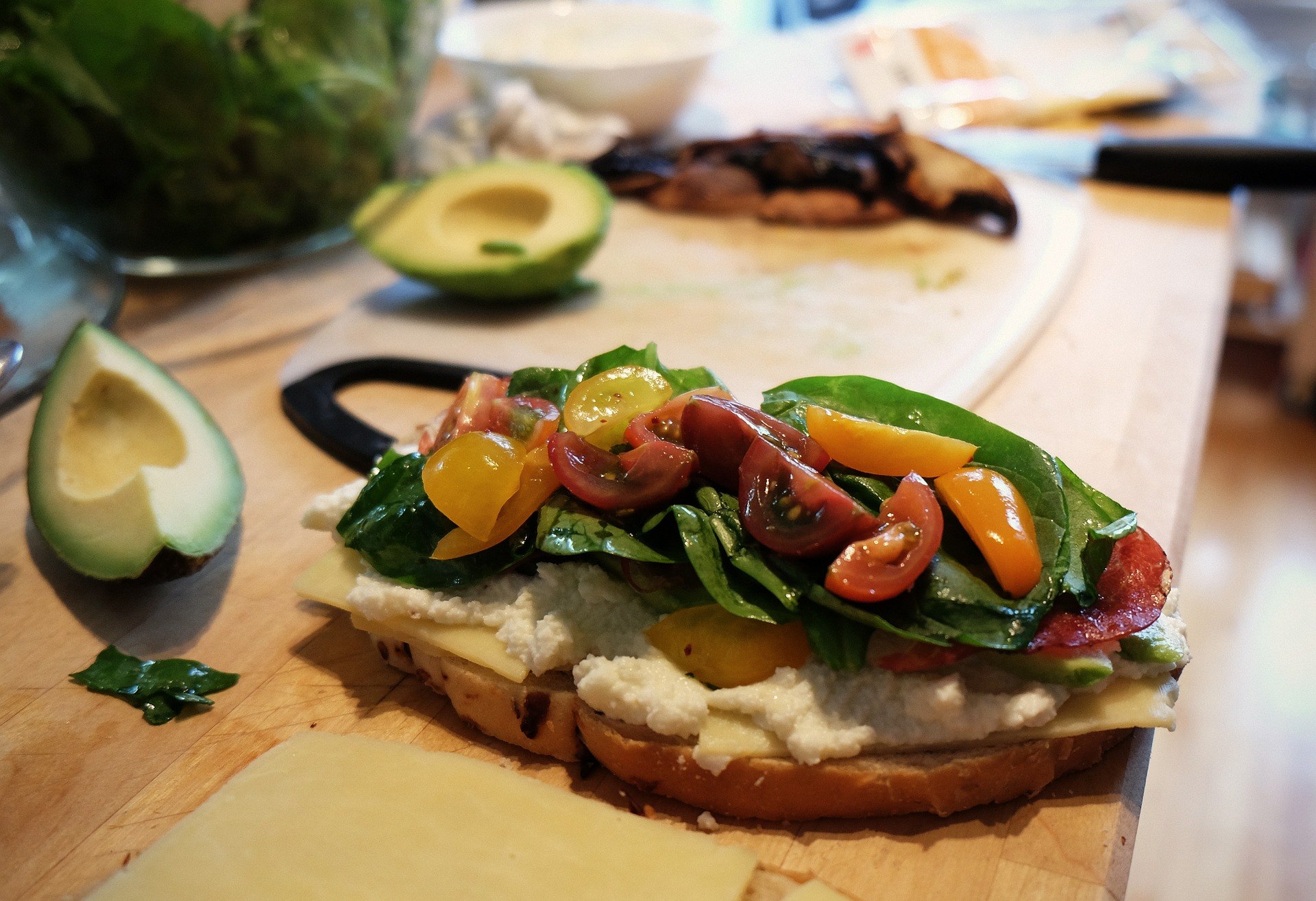 bruschette insalata