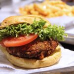 burger di carne e verdure miste