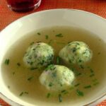 canederli vegetariani al topinambur