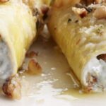 cannelloni con gorgonzola ricotta e noci