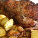 capretto al forno con patate