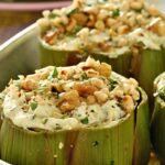 carciofi con crema di pesto