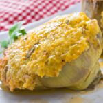carciofi ripieni vegetariani