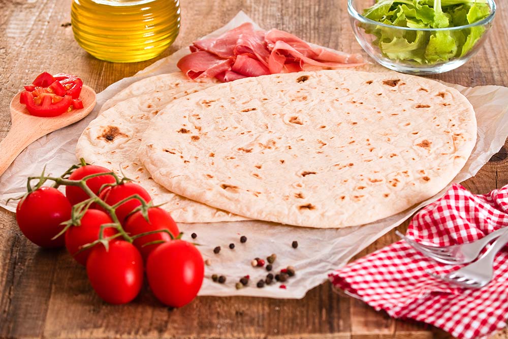 come preparare la piadina romagnola