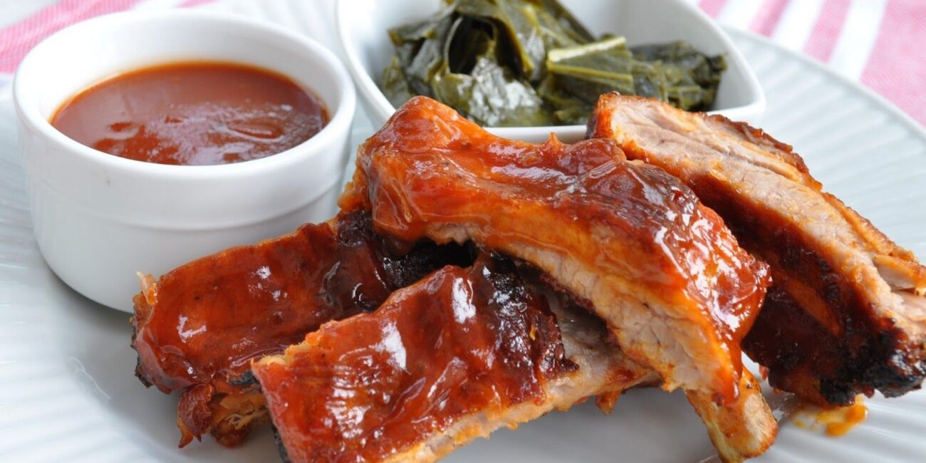 costine in salsa barbecue