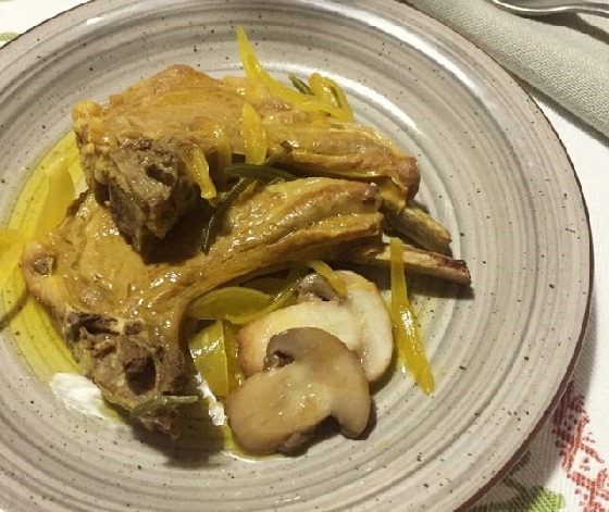 costolette di agnello allo zafferano 1