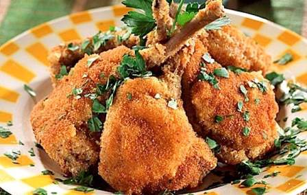 cotolette agnello fritte