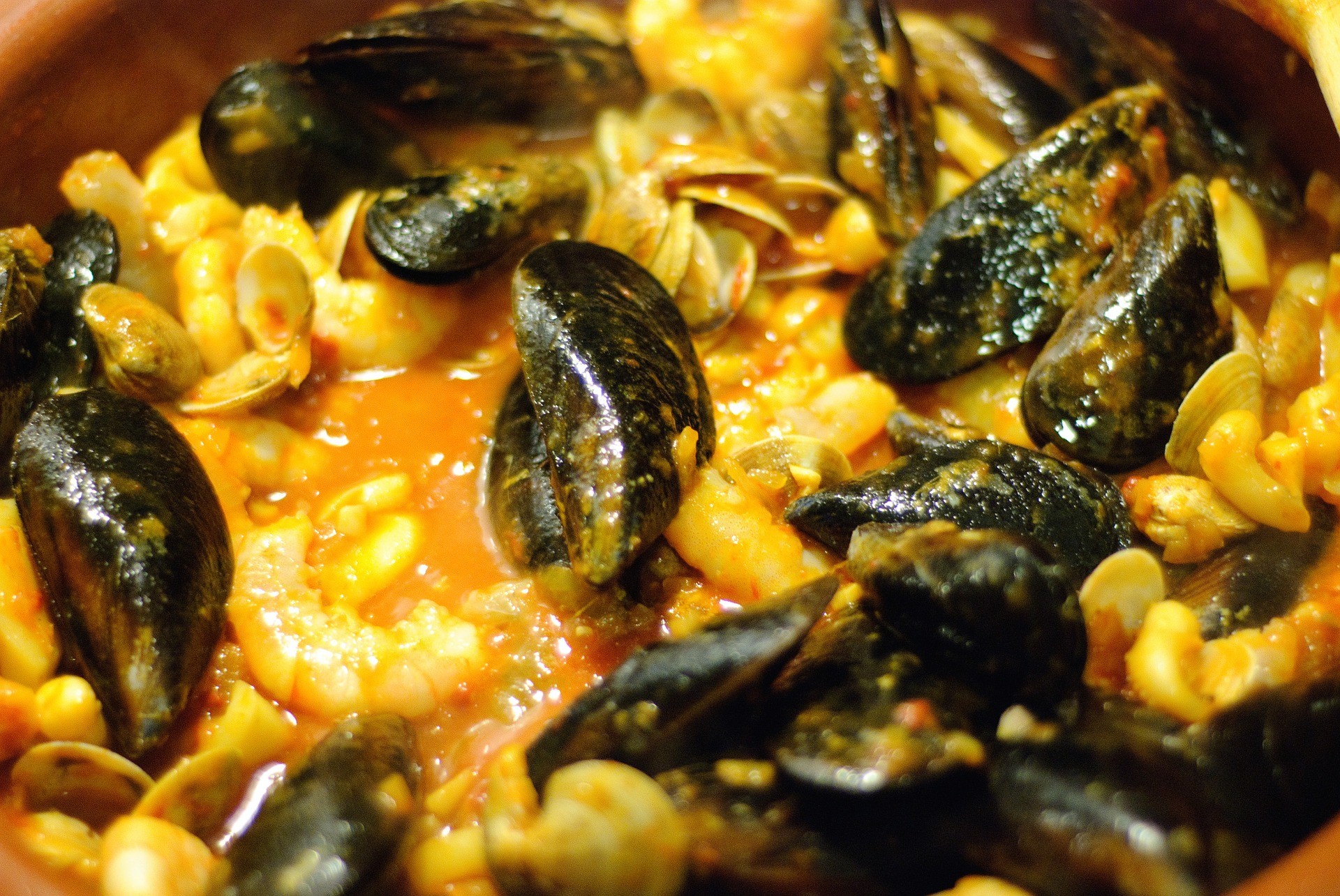 cozze fagioli