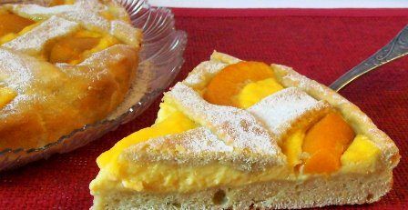 crostata pesche sciroppate