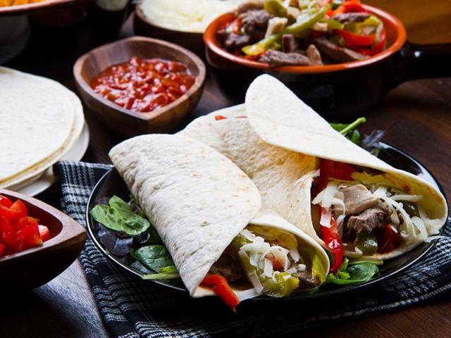 fajitas di manzo