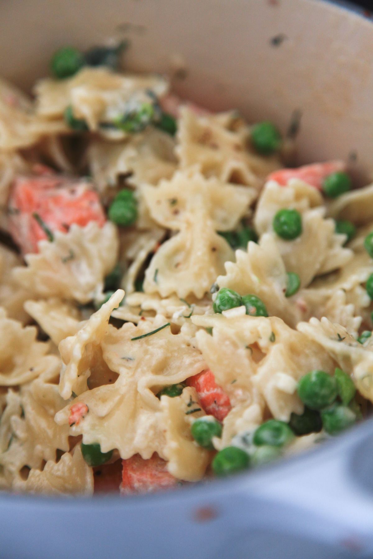 farfalle prosciutto