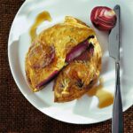 frittata di cipolle rosse caramellate