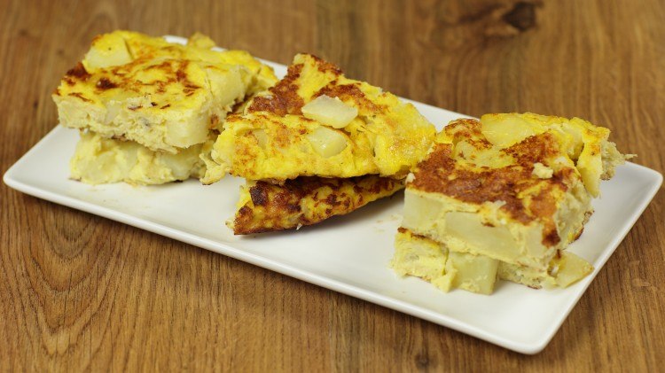 frittata di porri e patate