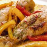 fusi di pollo ai peperoni ricetta 986x400 1