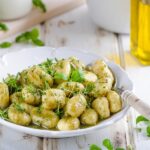 gnocchi con crema di pistacchi