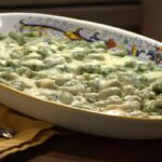 grocchi di patate e spinaci alla crema di formaggio
