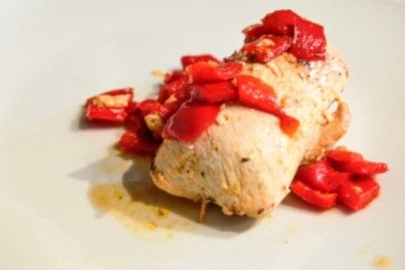 involtini di tacchino ai peperoni