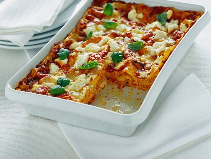 lasagne di carasau con scamorza