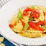 mezzelune ripiene alle verdure