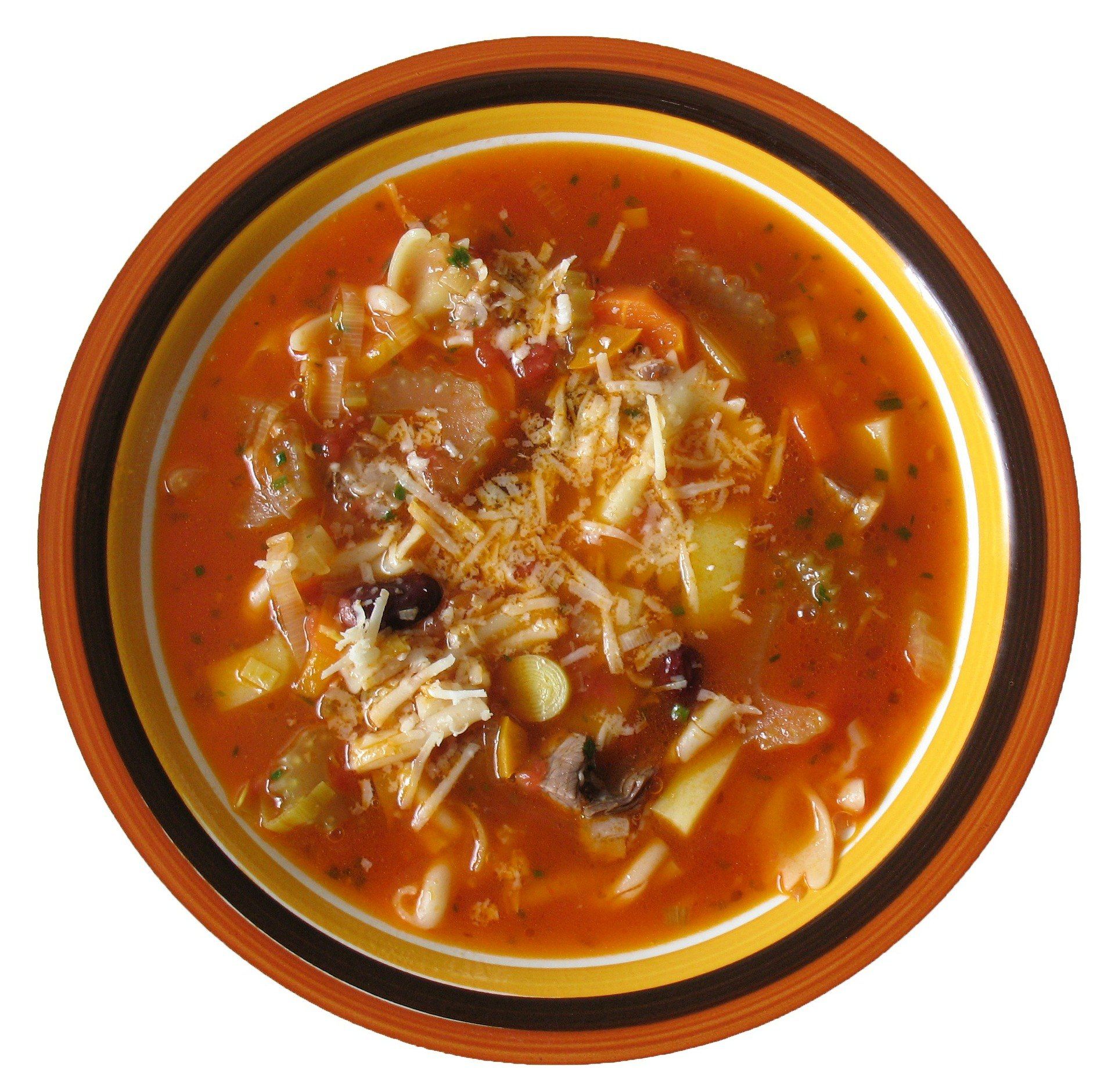 minestrone funghi