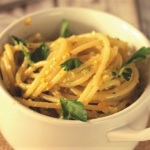 pasta al pesto di agrumi