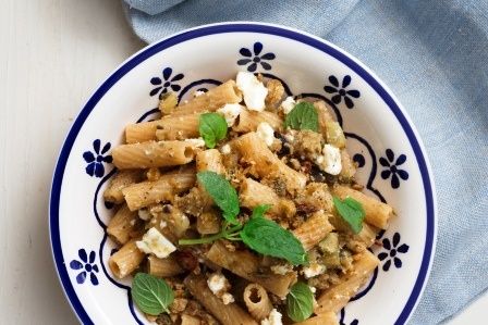 pasta fredda melanzane e feta 1