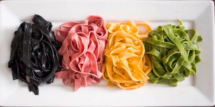 pasta fresca colorata