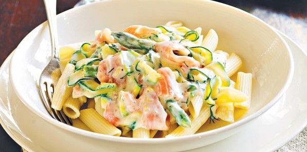 pasta salmone e zucchine e1441641647864