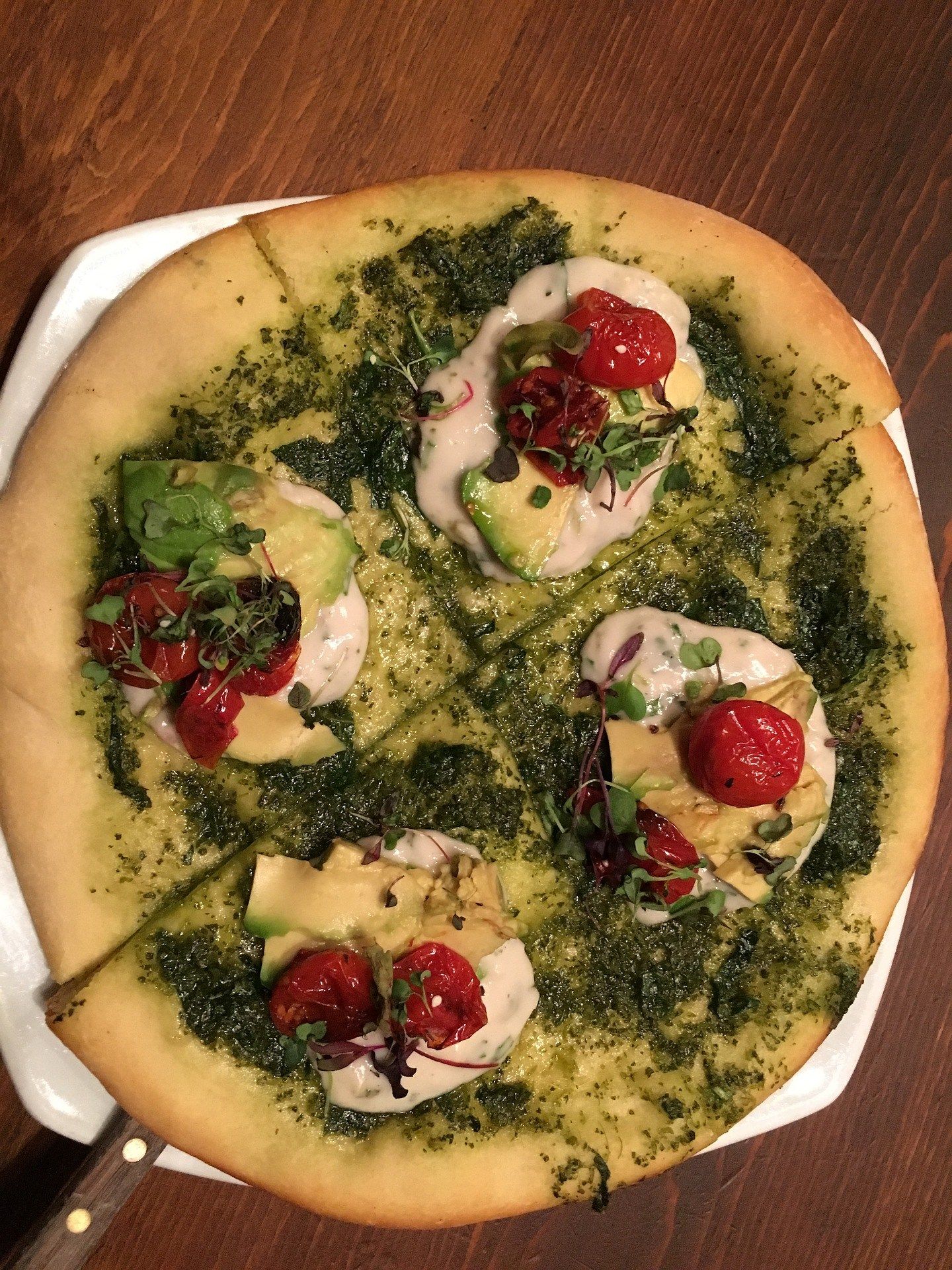 pesto pizza