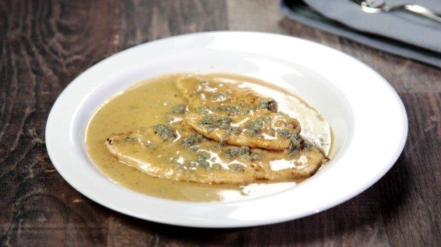 petto di pollo al gorgonzola