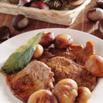 piccatine di lonza con castagne