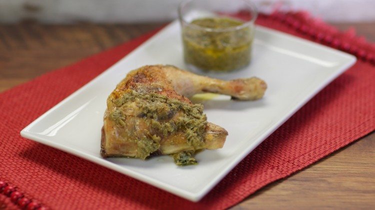 pollo con salsa di capperi