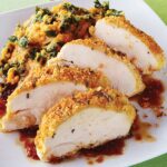 pollo in crosta di mandorle