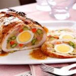 pollo ripieno primavera
