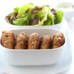 polpette di carne e zucchine