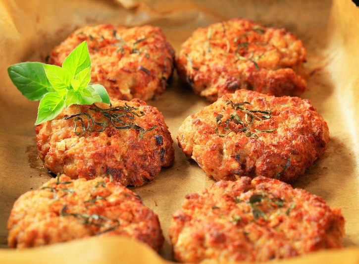 polpette di legumi al forno