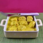 polpette di pollo alla curcuma