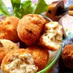 polpette di pollo con cuore filante