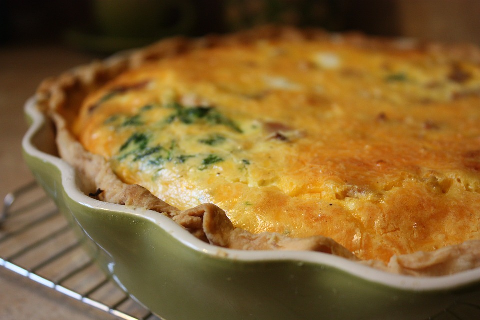 quiche di tofu e zucchine