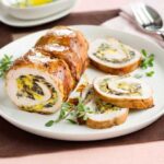 rotolo di tacchino con frittata di asparagi